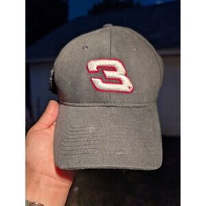 Dale Earnhardt Jr NASCAR #3 Racing Hat‎ Cap Chase Authentic Gray S/M